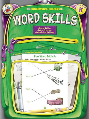 cover image of Word Skills, Grade K